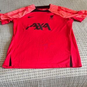 Nike Red, hot pink, orange and Black Liverpool FC Shirt